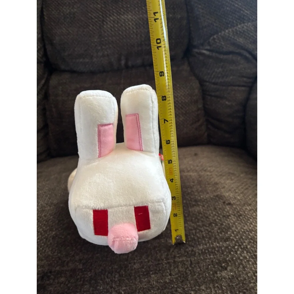 Minecraft White Rabbit Plush Mattel Mojang Studios Plush NWT